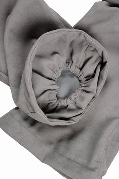 画像をギャラリービューアに読み込む, A.F ARTEFACT LAYERED BOOTS CUT PANTS / SYNTHETIC SUEDE LEATHER (GREY)