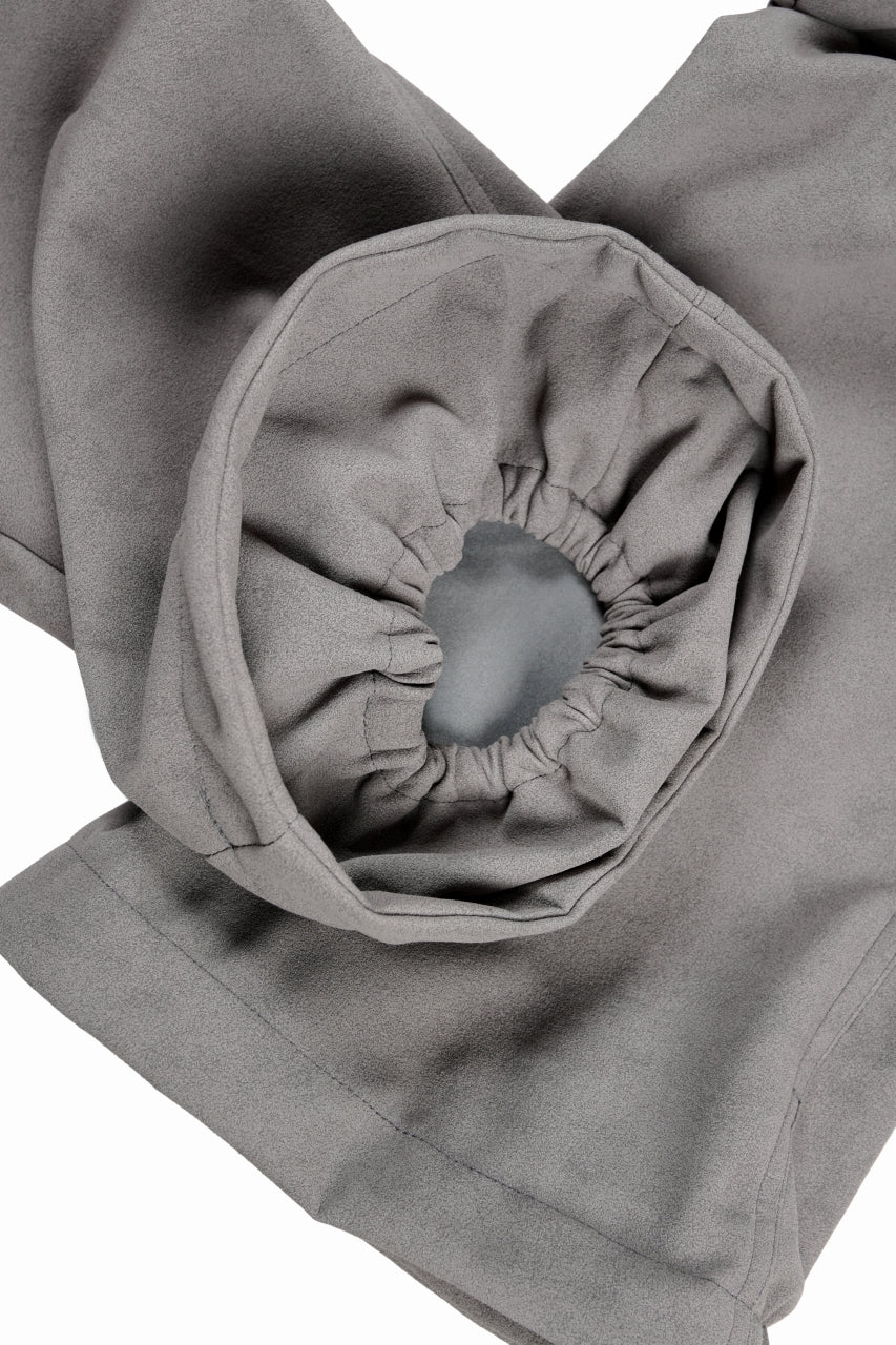 画像をギャラリービューアに読み込む, A.F ARTEFACT LAYERED BOOTS CUT PANTS / SYNTHETIC SUEDE LEATHER (GREY)