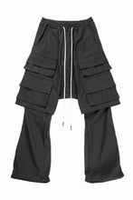 画像をギャラリービューアに読み込む, A.F ARTEFACT LAYERED BOOTS CUT PANTS / SYNTHETIC SUEDE LEATHER (BLACK)