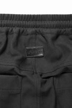 画像をギャラリービューアに読み込む, A.F ARTEFACT LAYERED BOOTS CUT PANTS / SYNTHETIC SUEDE LEATHER (BLACK)