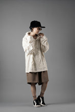 Load image into Gallery viewer, MASTERMIND WORLD OG ARAN HOODIE (IVORY)
