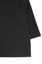 画像をギャラリービューアに読み込む, COLINA CARDIGAN SHIRT / GV-POPLIN (LOG WOOD BLACK)