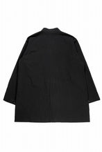 画像をギャラリービューアに読み込む, COLINA CARDIGAN SHIRT / GV-POPLIN (LOG WOOD BLACK)