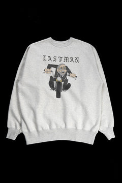 画像をギャラリービューアに読み込む, LASTMAN PRINTED CREW NECK -EASY RIDER- (OATMEAL)