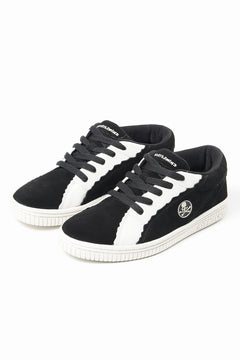 画像をギャラリービューアに読み込む, mastermind JAPAN x AIRWALK LOW CUT SNEAKER (BLACK x WHITE)