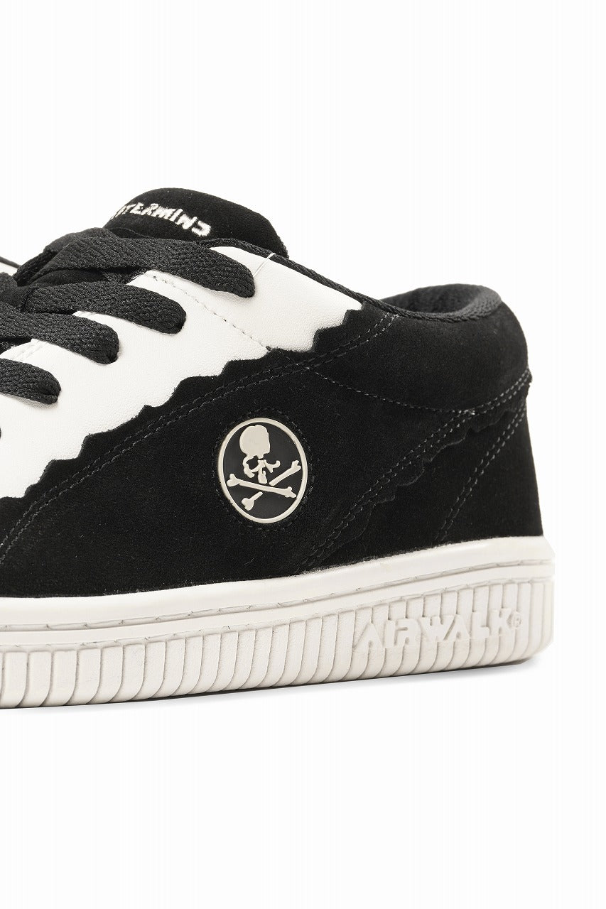 画像をギャラリービューアに読み込む, mastermind JAPAN x AIRWALK LOW CUT SNEAKER (BLACK x WHITE)
