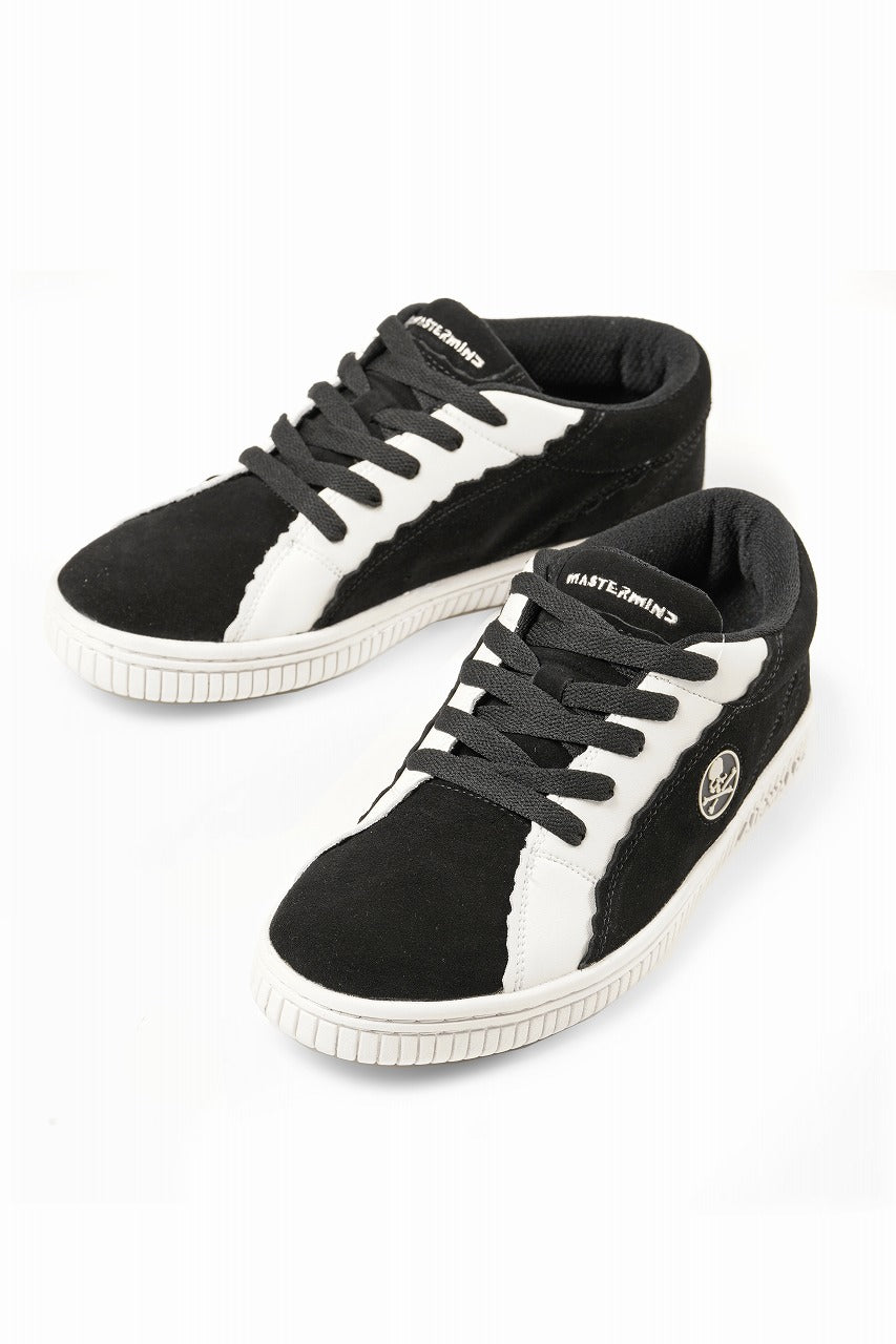 画像をギャラリービューアに読み込む, mastermind JAPAN x AIRWALK LOW CUT SNEAKER (BLACK x WHITE)