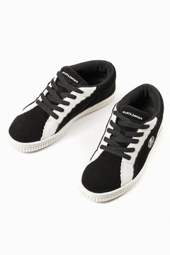 画像をギャラリービューアに読み込む, mastermind JAPAN x AIRWALK LOW CUT SNEAKER (BLACK x WHITE)