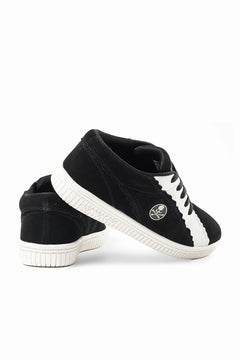 画像をギャラリービューアに読み込む, mastermind JAPAN x AIRWALK LOW CUT SNEAKER (BLACK x WHITE)