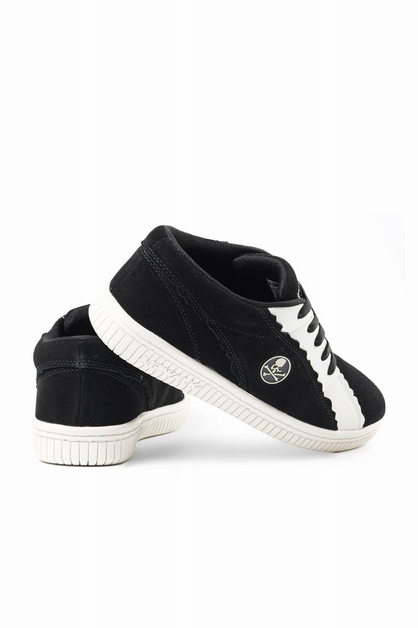 画像をギャラリービューアに読み込む, mastermind JAPAN x AIRWALK LOW CUT SNEAKER (BLACK x WHITE)