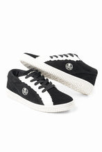 画像をギャラリービューアに読み込む, mastermind JAPAN x AIRWALK LOW CUT SNEAKER (BLACK x WHITE)