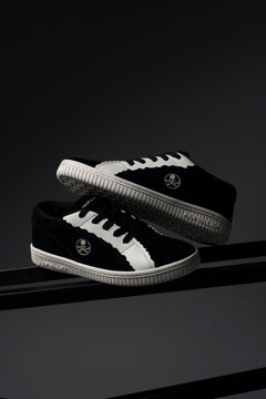 画像をギャラリービューアに読み込む, mastermind JAPAN x AIRWALK LOW CUT SNEAKER (BLACK x WHITE)