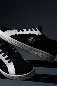 画像をギャラリービューアに読み込む, mastermind JAPAN x AIRWALK LOW CUT SNEAKER (BLACK x WHITE)
