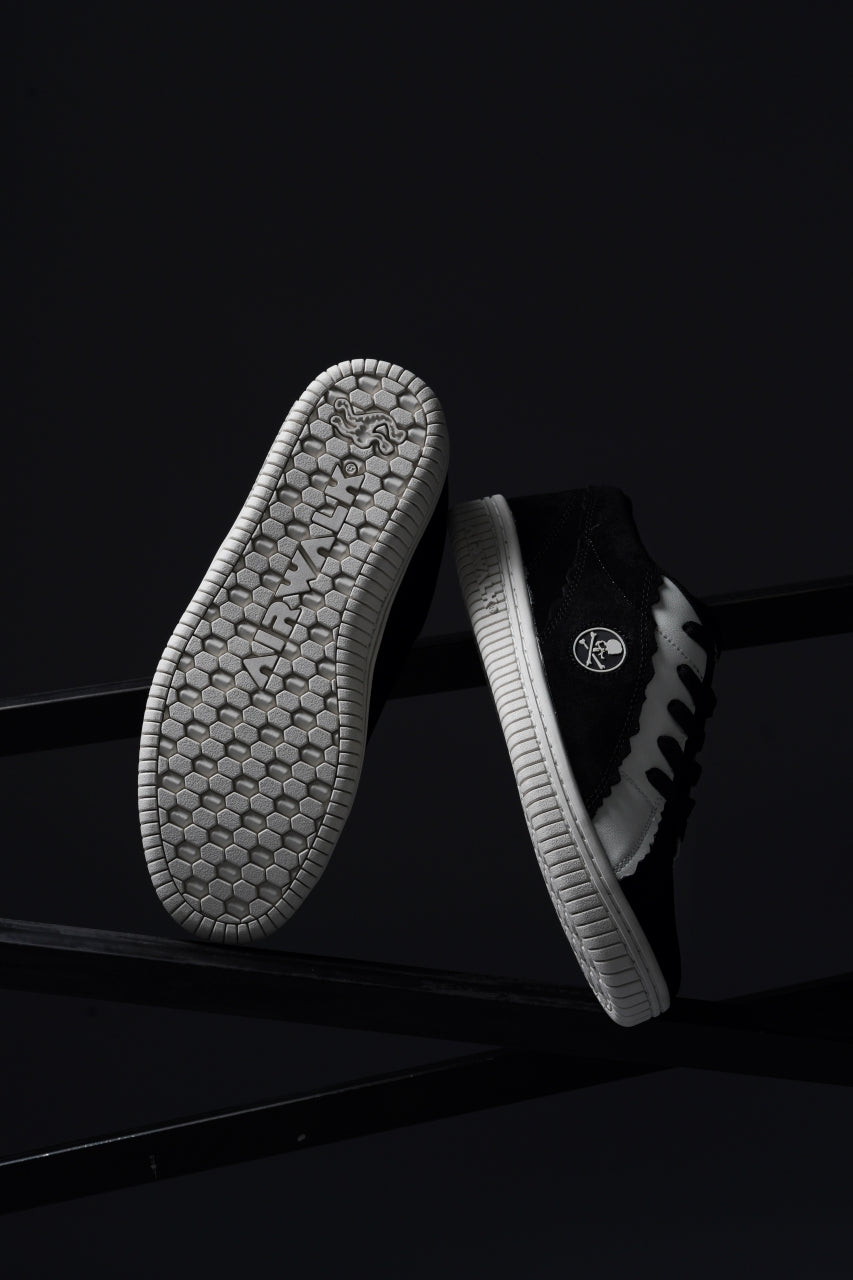 画像をギャラリービューアに読み込む, mastermind JAPAN x AIRWALK LOW CUT SNEAKER (BLACK x WHITE)