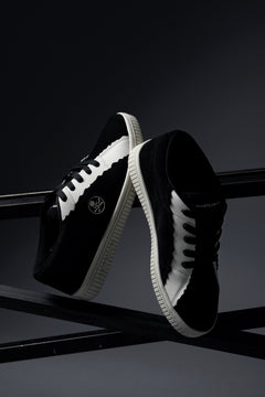 画像をギャラリービューアに読み込む, mastermind JAPAN x AIRWALK LOW CUT SNEAKER (BLACK x WHITE)