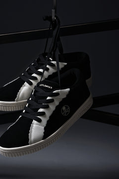 画像をギャラリービューアに読み込む, mastermind JAPAN x AIRWALK LOW CUT SNEAKER (BLACK x WHITE)