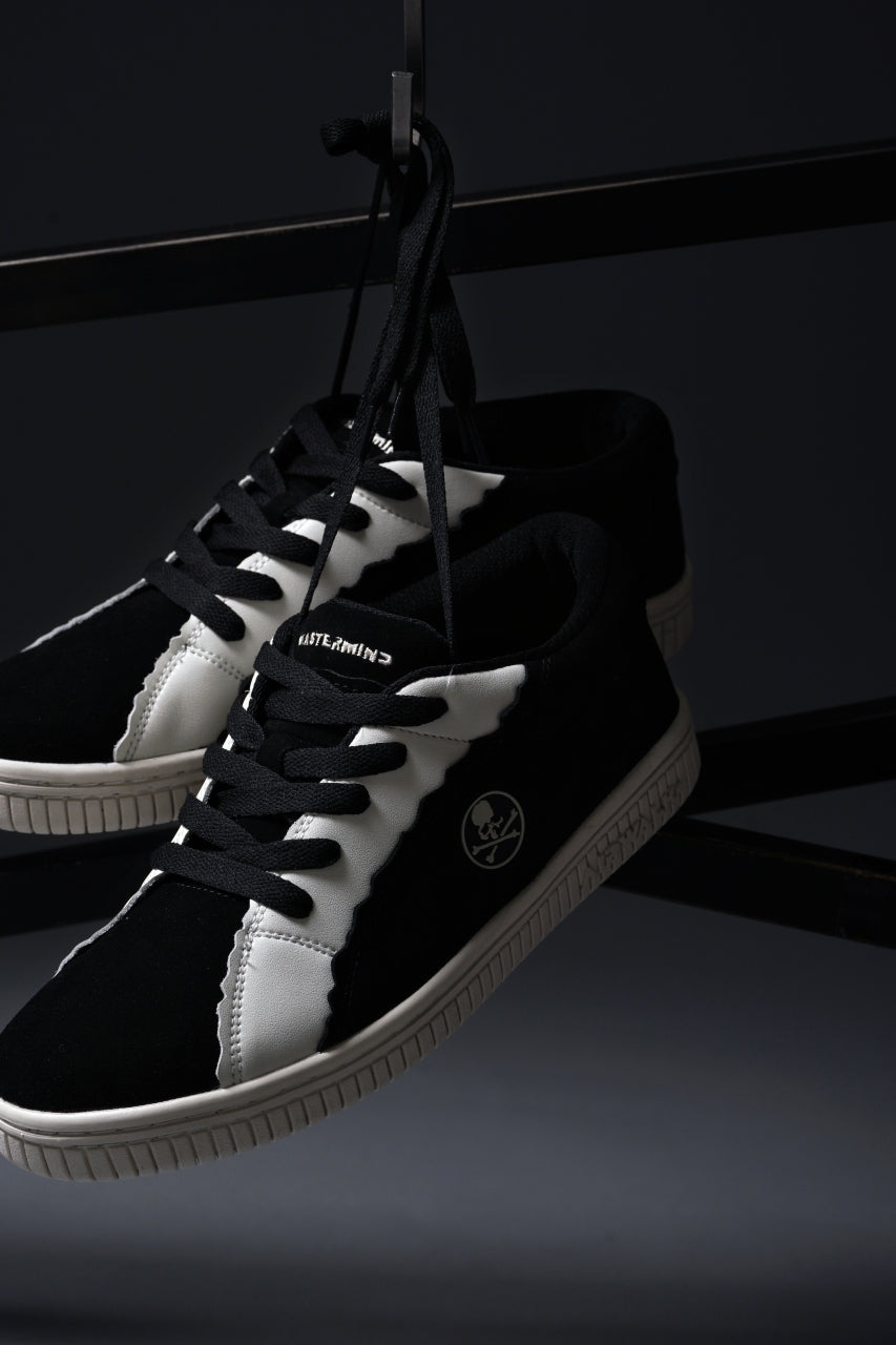 画像をギャラリービューアに読み込む, mastermind JAPAN x AIRWALK LOW CUT SNEAKER (BLACK x WHITE)