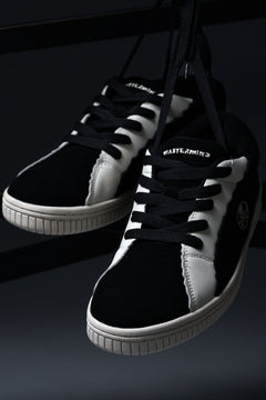 画像をギャラリービューアに読み込む, mastermind JAPAN x AIRWALK LOW CUT SNEAKER (BLACK x WHITE)