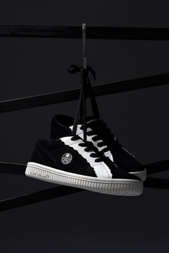 画像をギャラリービューアに読み込む, mastermind JAPAN x AIRWALK LOW CUT SNEAKER (BLACK x WHITE)