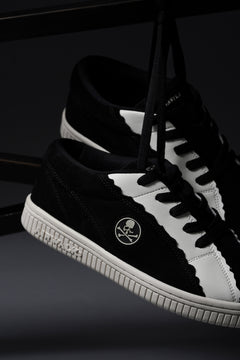 画像をギャラリービューアに読み込む, mastermind JAPAN x AIRWALK LOW CUT SNEAKER (BLACK x WHITE)