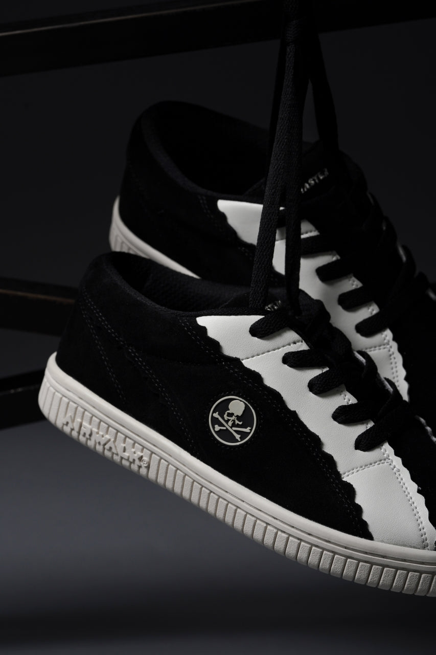 画像をギャラリービューアに読み込む, mastermind JAPAN x AIRWALK LOW CUT SNEAKER (BLACK x WHITE)