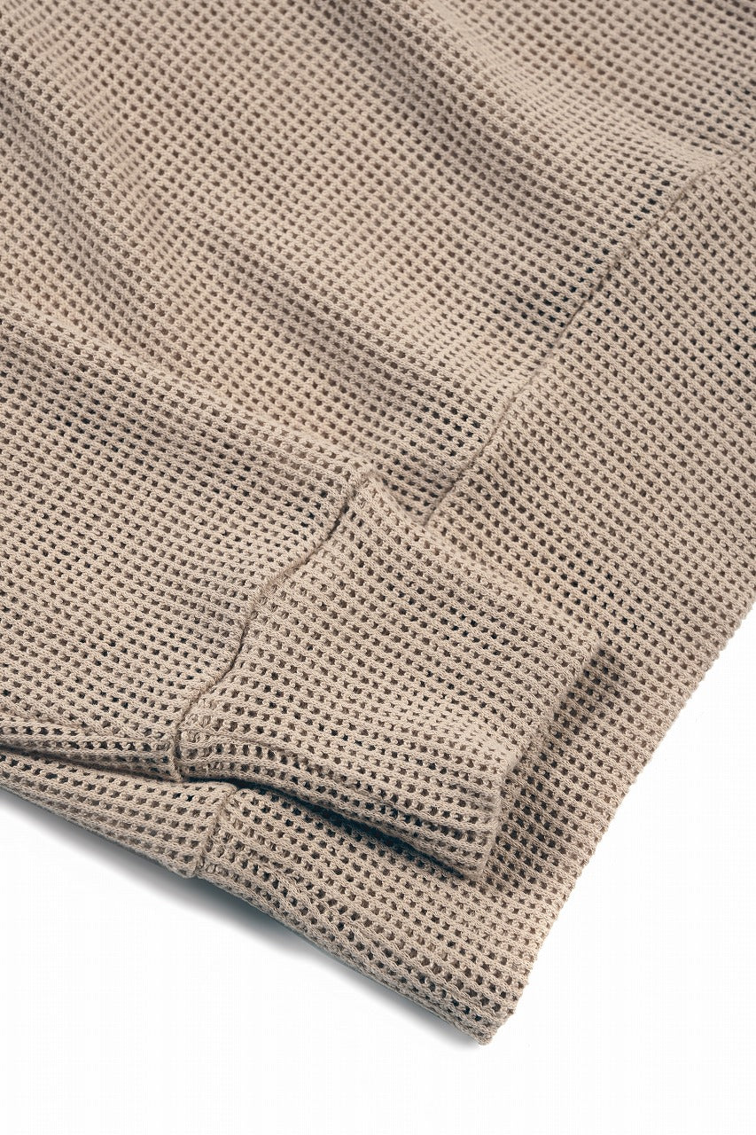 画像をギャラリービューアに読み込む, A.F ARTEFACT MESH KNIT HOODIE (BEIGE)