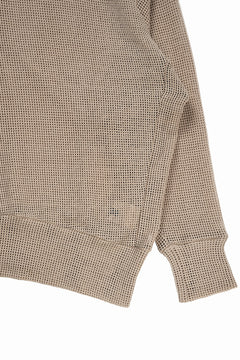 画像をギャラリービューアに読み込む, A.F ARTEFACT MESH KNIT HOODIE (BEIGE)