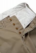 画像をギャラリービューアに読み込む, FULLCOUNT "FREEDOM FIGHTER" U.S.ARMY CHINO 41 TROUSERS (BROWN BEIGE)