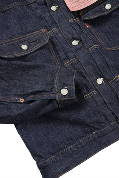 画像をギャラリービューアに読み込む, FULLCOUNT Type2 Jean Jacket / 13.7oz Zimbabwe Selvedge Denim (INDIGO BLUE / ONE WASHED)