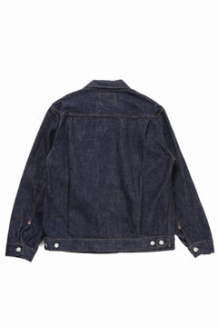 画像をギャラリービューアに読み込む, FULLCOUNT Type2 Jean Jacket / 13.7oz Zimbabwe Selvedge Denim (INDIGO BLUE / ONE WASHED)