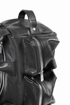 画像をギャラリービューアに読み込む, Portaille GP22 MILITARY BOSTON BAG / ROMA SOFT TANNED HORSE LEATHER (DEEP BLACK)