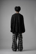 Load image into Gallery viewer, MASTERMIND WORLD OG ARAN CARDIGAN (BLACK)