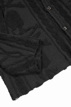Load image into Gallery viewer, MASTERMIND WORLD OG ARAN CARDIGAN (BLACK)