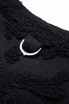 Load image into Gallery viewer, MASTERMIND WORLD OG ARAN CARDIGAN (BLACK)