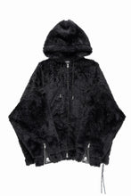 Load image into Gallery viewer, mastermind JAPAN POLAR BEAR ZIP-UP HOODIE (BLACK)