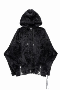 Load image into Gallery viewer, mastermind JAPAN POLAR BEAR ZIP-UP HOODIE (BLACK)