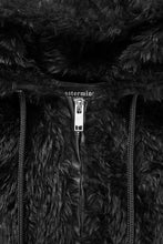 Load image into Gallery viewer, mastermind JAPAN POLAR BEAR ZIP-UP HOODIE (BLACK)