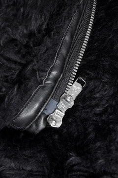 Load image into Gallery viewer, mastermind JAPAN POLAR BEAR ZIP-UP HOODIE (BLACK)