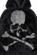 Load image into Gallery viewer, mastermind JAPAN POLAR BEAR ZIP-UP HOODIE (BLACK)