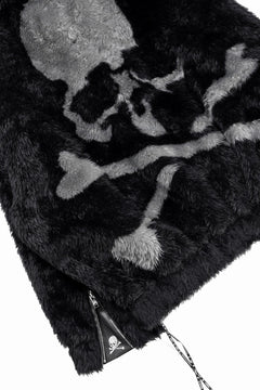 Load image into Gallery viewer, mastermind JAPAN POLAR BEAR ZIP-UP HOODIE (BLACK)