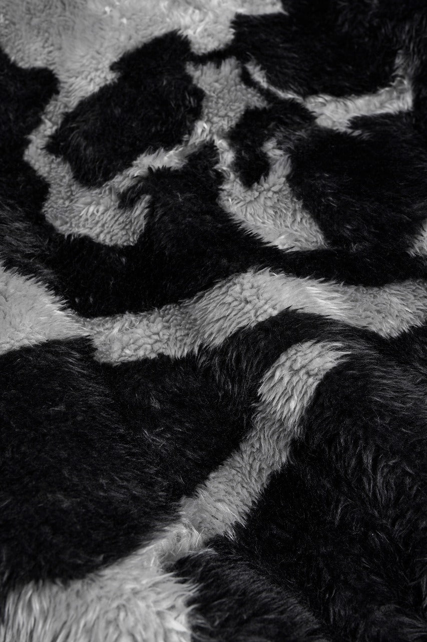 Load image into Gallery viewer, mastermind JAPAN POLAR BEAR ZIP-UP HOODIE (BLACK)