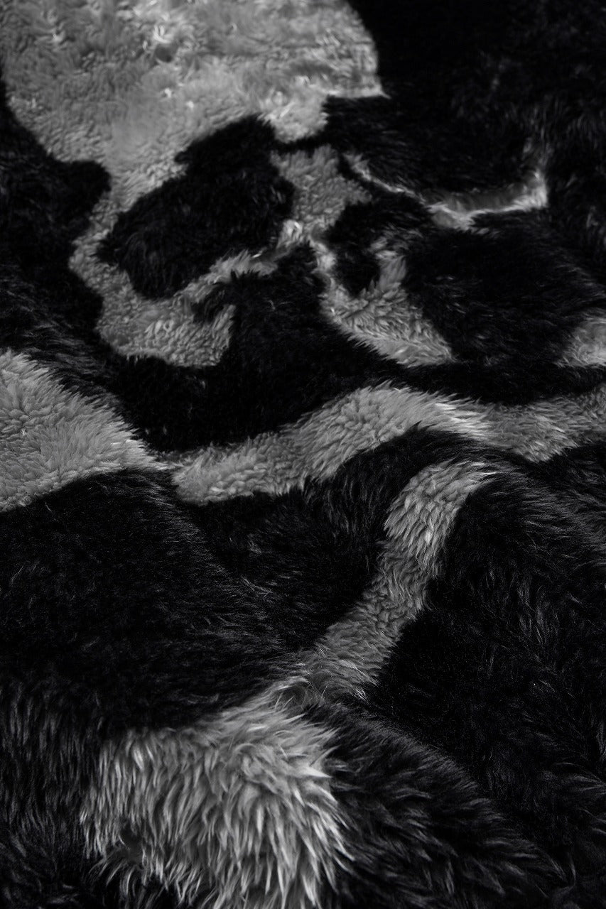 Load image into Gallery viewer, mastermind JAPAN POLAR BEAR ZIP-UP HOODIE (BLACK)