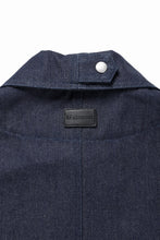Load image into Gallery viewer, A.F ARTEFACT TUCK SLEEVE JACKET / RAW DENIM (NAVY)