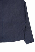 Load image into Gallery viewer, A.F ARTEFACT TUCK SLEEVE JACKET / RAW DENIM (NAVY)