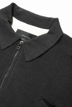 Load image into Gallery viewer, Professor.E DESTROYED KNIT JACKET (BLACK)