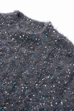 画像をギャラリービューアに読み込む, TARO HORIUCHI / th products Color Nep Mole Knit Pullover (gray)