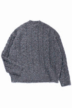 画像をギャラリービューアに読み込む, TARO HORIUCHI / th products Color Nep Mole Knit Pullover (gray)