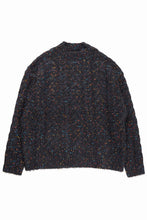 画像をギャラリービューアに読み込む, TARO HORIUCHI / th products Color Nep Mole Knit Pullover (black)