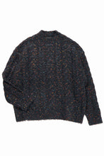 画像をギャラリービューアに読み込む, TARO HORIUCHI / th products Color Nep Mole Knit Pullover (black)