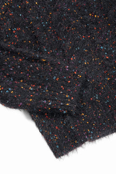 画像をギャラリービューアに読み込む, TARO HORIUCHI / th products Color Nep Mole Knit Pullover (black)